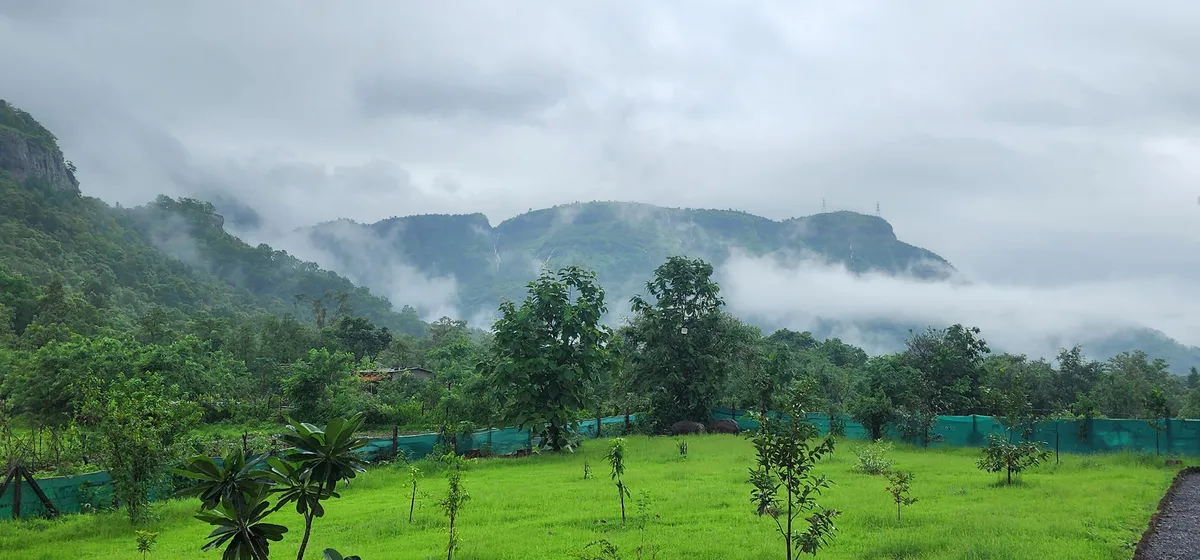 Gulmohar Farm Stay 🌳 Lawn & Garden