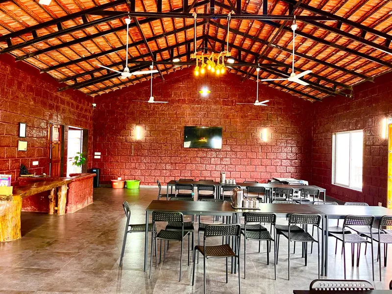 SHAMBHAVI FARM 🍽️ Dining & Food Area